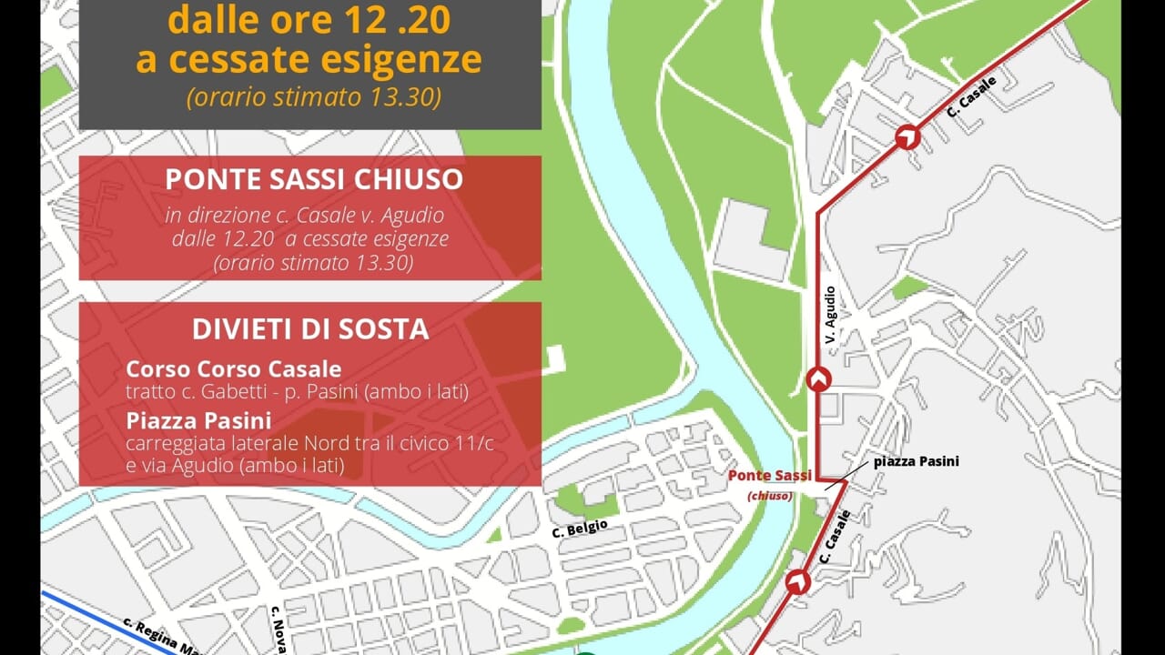 viabilità ed eventi 23 agosto