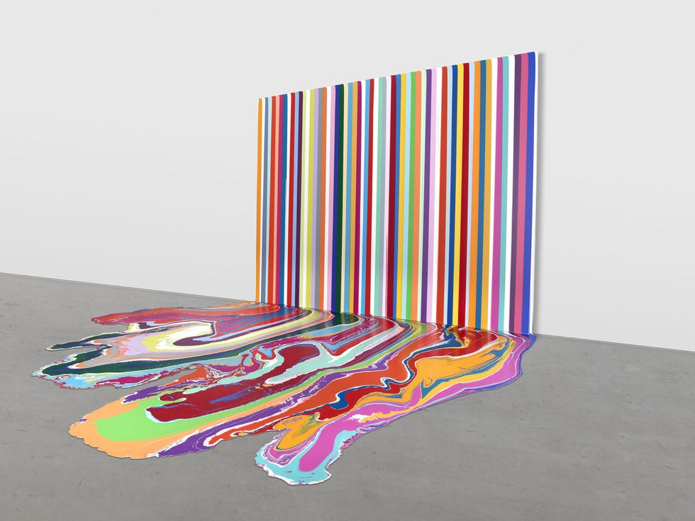 ian davenport. holding our centre, todi (perugia)