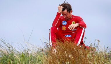 le foto di Leclerc disperato