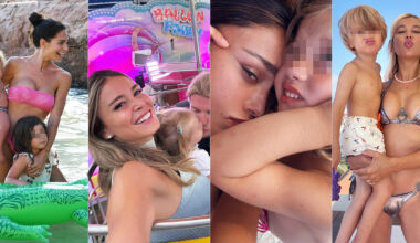 Estate vip all’insegna della famiglia: da Belen Rodriguez a Diletta Leotta