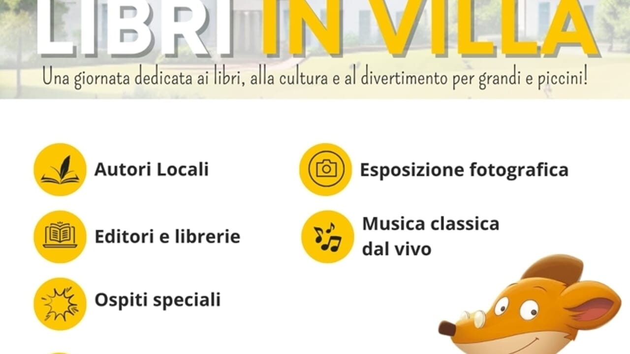 libri in villa 2025 - festival del libro - gessate (mi)