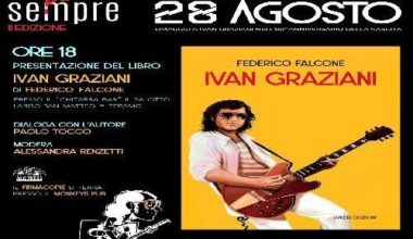 “Ivan Graziani” di Federico Falcone: in uscita il libro omaggio al cantautore abruzzese