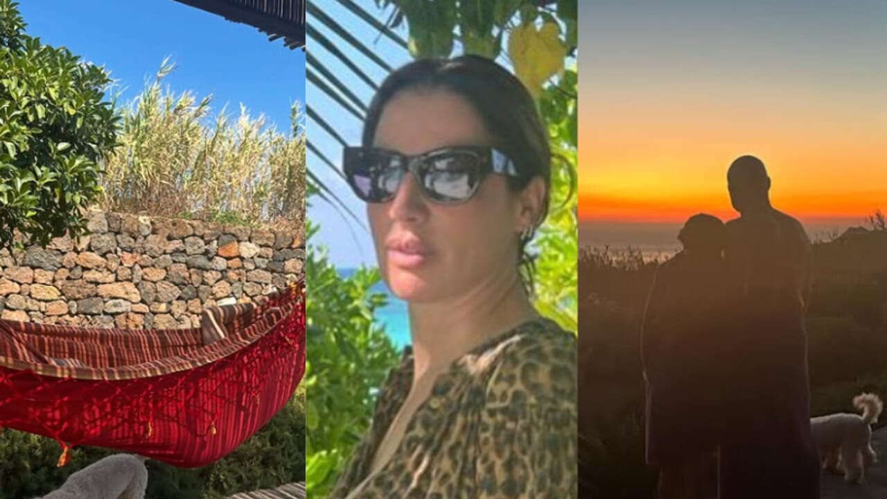 L'estate lenta di Luisa Ranieri, le foto a Pantelleria sono bellissime
