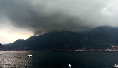 Emessa una doppia allerta per temporali forti, grandine e rischio frane