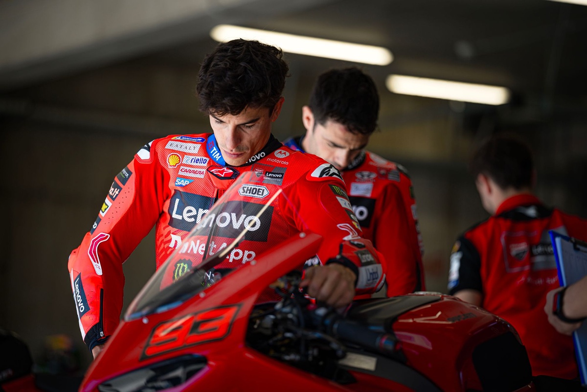 Inside Ducati: il dietro le quinte del test di Balaton Park