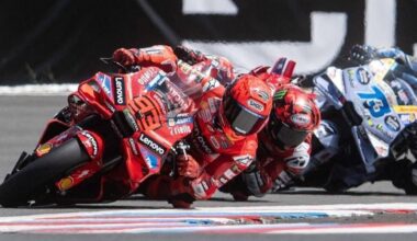 Gp Repubblica Ceca, ordine d'arrivo e classifica Piloti Mtomondiale MotoGp 2025