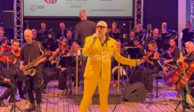 Sanremo, Mario Biondi incanta con la sua voce il pubblico dell'auditorium Franco Alfano