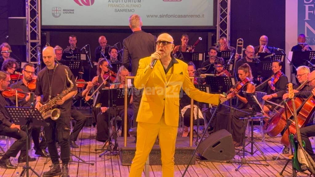 Sanremo, Mario Biondi incanta con la sua voce il pubblico dell'auditorium Franco Alfano