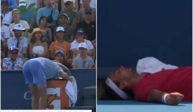 Cincinnati, torneo incubo per tennisti. Caldo, malori e teste nel frigo