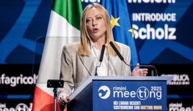Meloni al Meeting di Rimini 2025. VIDEO