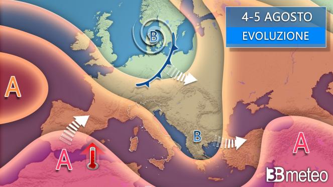 Meteo 4-5 agosto