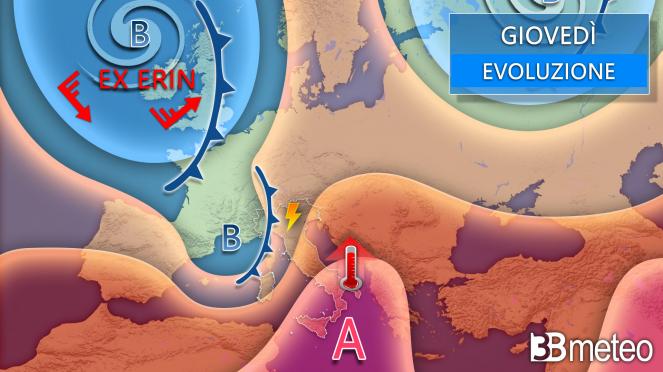 Meteo giovedì