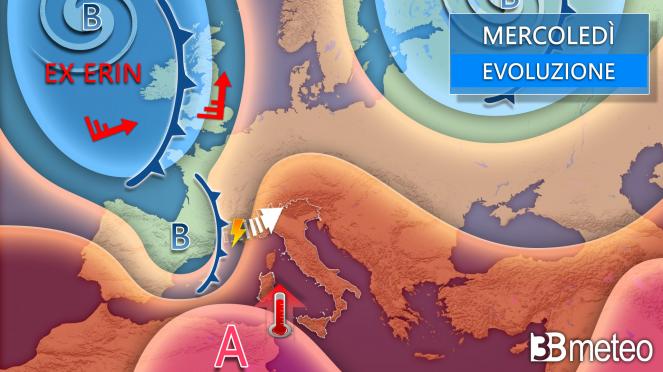 Meteo mercoledì