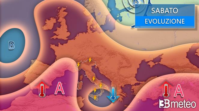 Meteo sabato
