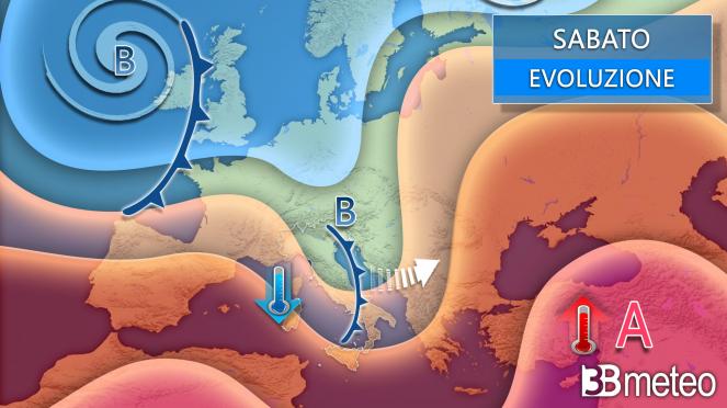 Meteo sabato