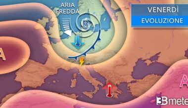 Meteo venerdì 1° agosto