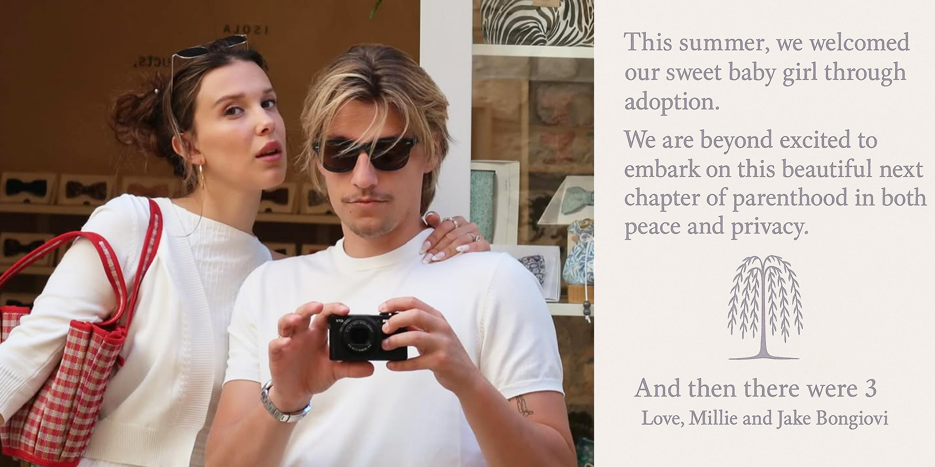 Millie Bobby Brown e Jake Bongiovi sono diventati genitori