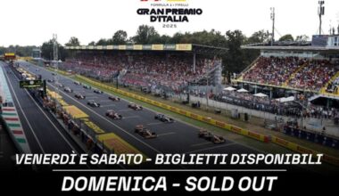 ACI annuncia il tutto esaurito per il GP d'Italia a Monza