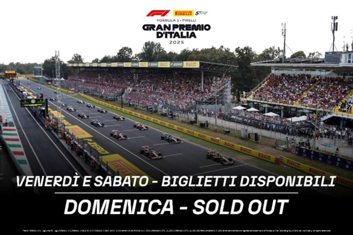 ACI annuncia il tutto esaurito per il GP d'Italia a Monza
