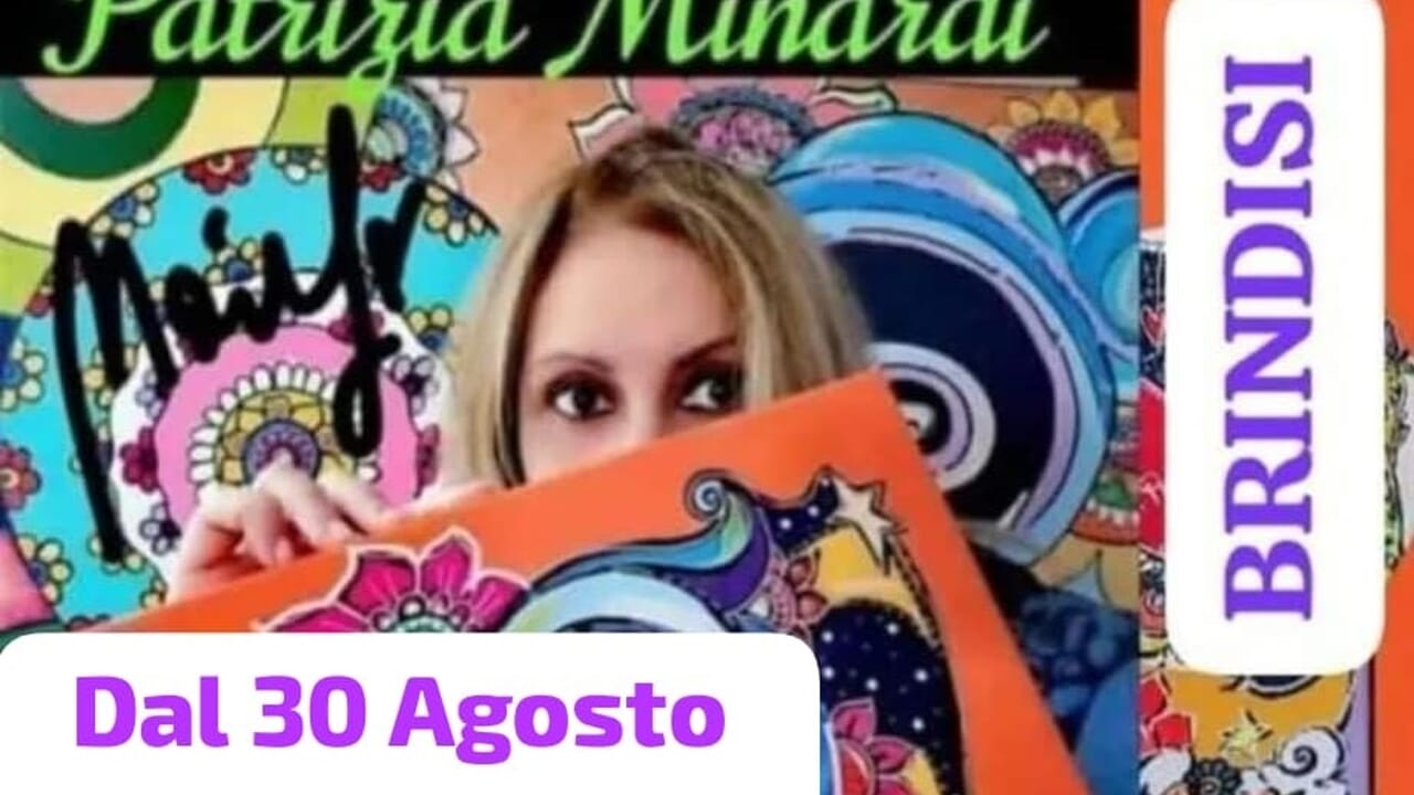Patrizia Minardi espone alla Casa del Turista di Brindisi