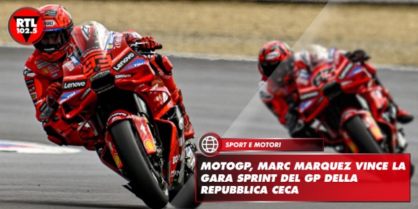 Motogp, Marc Marquez vince la gara sprint del Gp della Repubblica Ceca