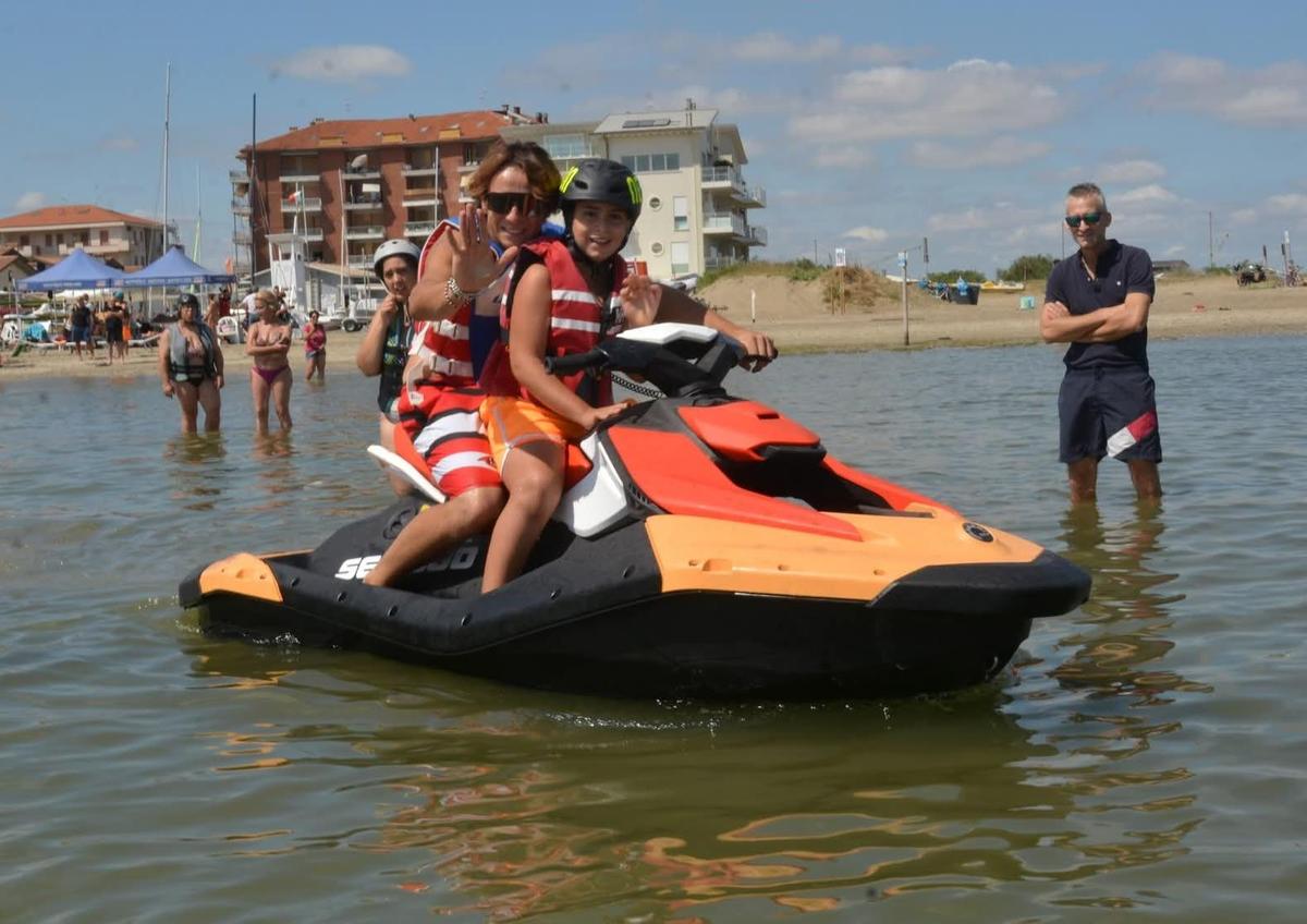 Mototerapia in mare per i disabili. Si replica il 23 agosto