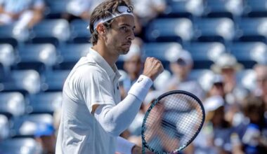 Musetti al 3° turno degli US Open 2025: Goffin sconfitto in 3 set