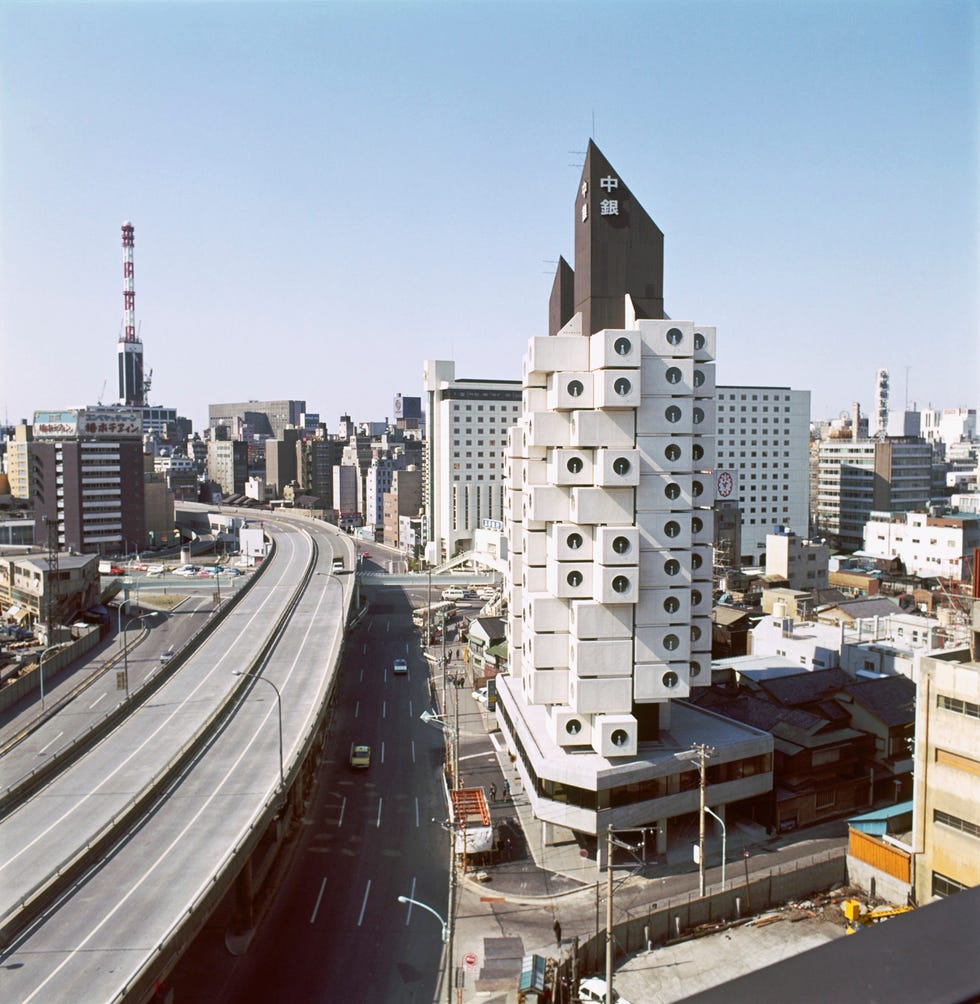 nakagin capsule tower, tokyo