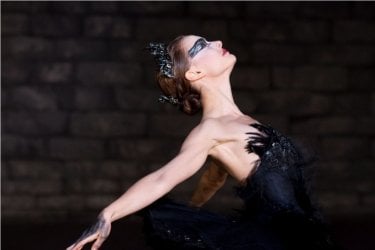 Natalie Portman nel ruolo di Odette in Black Swan