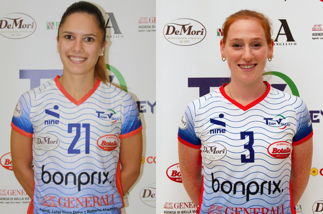 Conferme in casa TeamVolley con la coppia Fizzotti-Spinello - Newsbiella.it