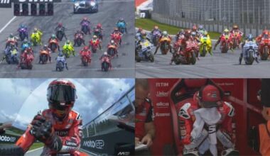 Bagnaia, problemi in partenza e ritiro nella Sprint Race in Austria. RICOSTRUZIONE