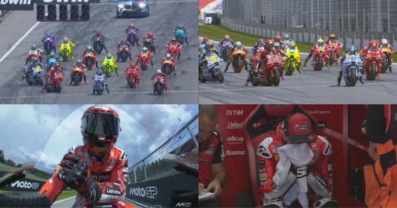 Bagnaia, problemi in partenza e ritiro nella Sprint Race in Austria. RICOSTRUZIONE