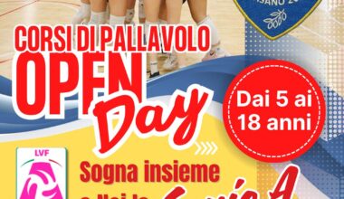 Sogna la Serie A con l'Open Day della Olio Pantaleo Volley Fasano - Osservatorio Fasano