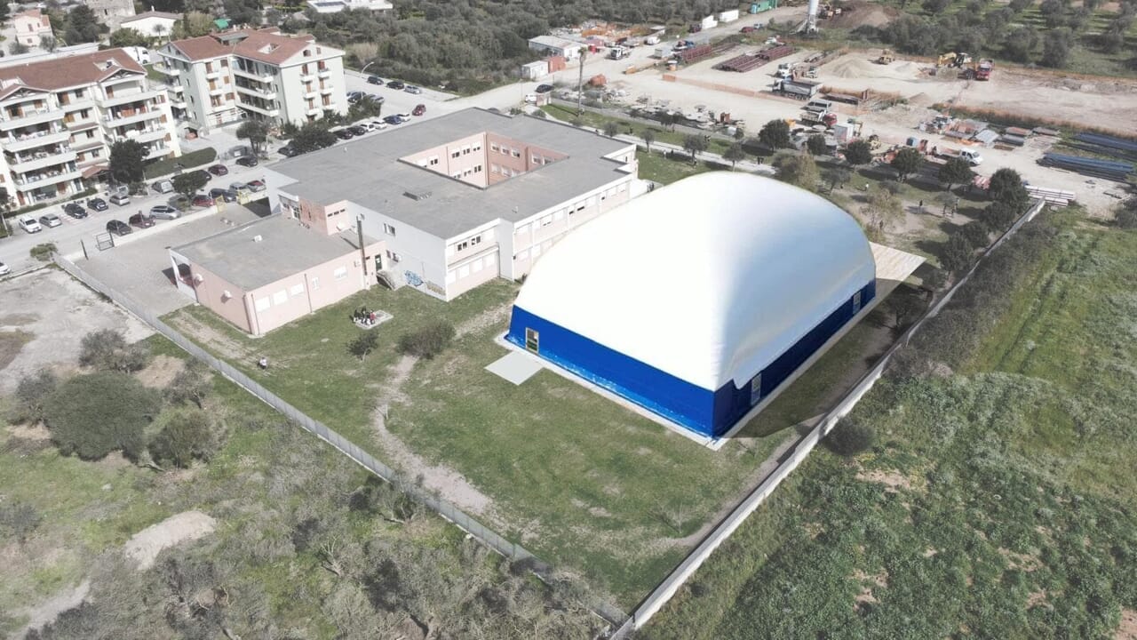 la nuova palestra sarà "casa" per calcio a 5, basket e pallavolo