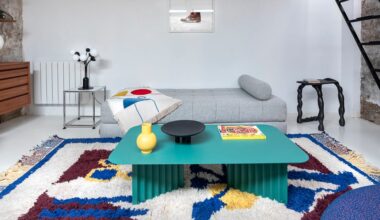 Loft di 75 mq è un rifugio moderno con giardino