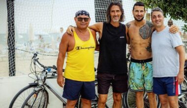 l’ex ct Mazzanti e il "fu» bomber della Roma Delvecchio