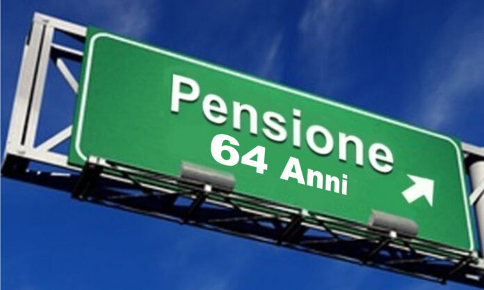 pensione 64 anni