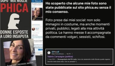 Dopo Mia Moglie sbuca il sito Phica, politiche Pd: 'Nostre foto rubate, frasi sessiste'