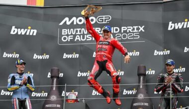 La classifica MotoGP oggi dopo la Sprint del GP Austria (Spielberg) 2025