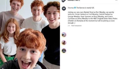 svelati i nuovi volti della famiglia Weasley