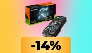 La GPU Gigabyte GeForce RTX 5070 12 GB è al prezzo minimo storico su Amazon con una offerta a tempo