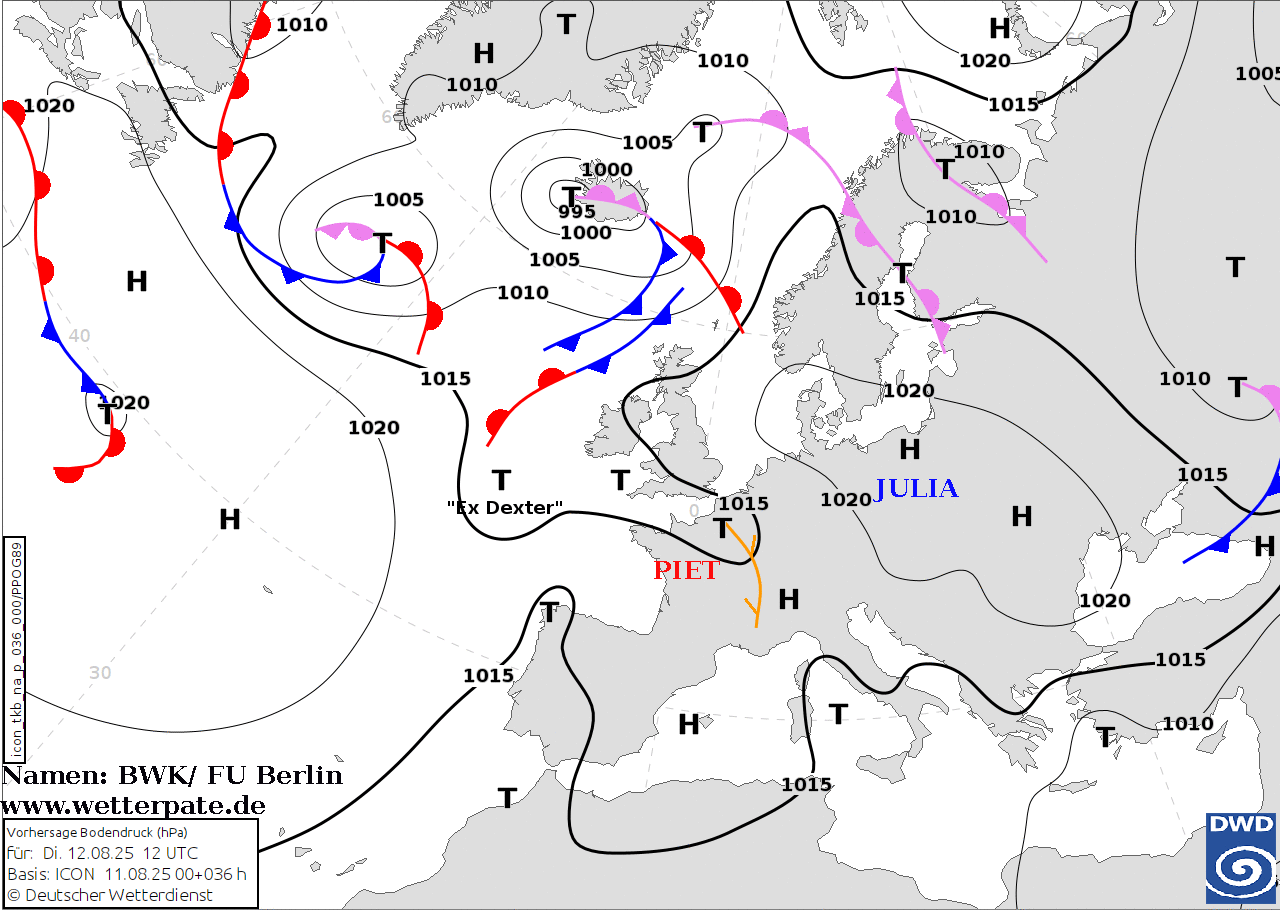 previsioni meteo martedì 12 agosto