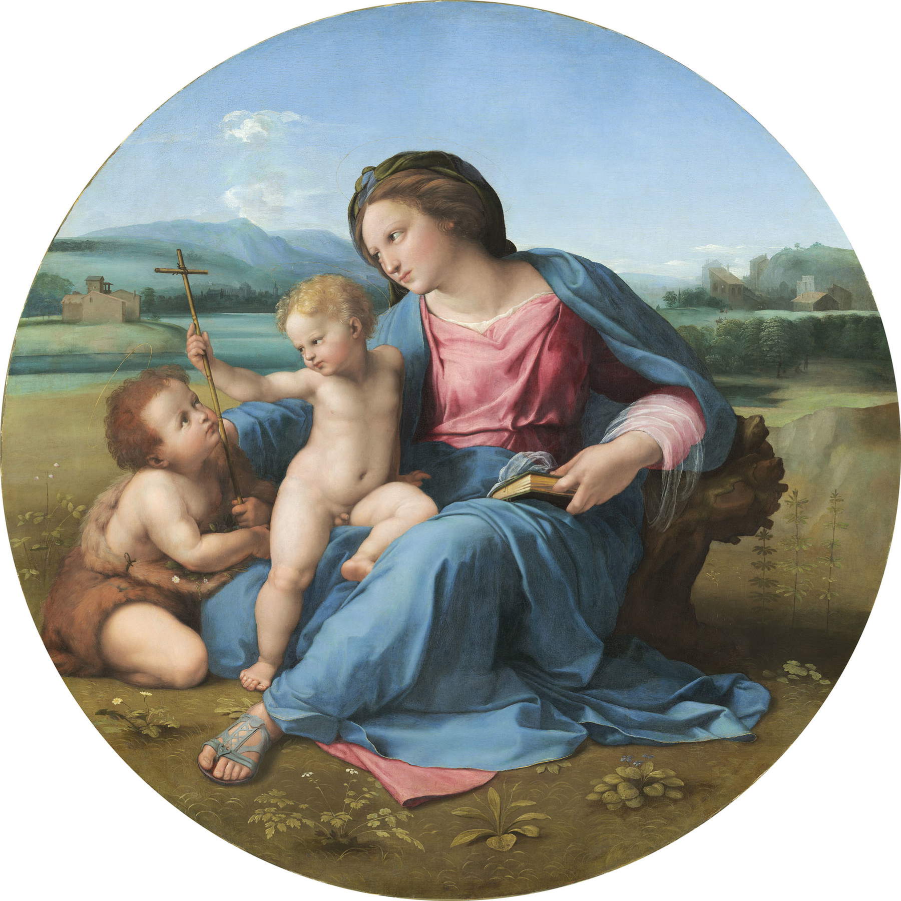 Raffaello, Madonna d’Alba (1510 circa; olio su tavola trasferito su tela; Washington, D.C., National Gallery of Art, Andrew W. Mellon Collection). © National Gallery of Art, Washington
