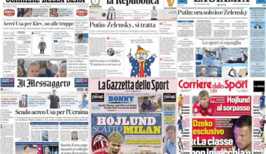 Le prime pagine dei quotidiani di oggi 20 agosto: la rassegna stampa