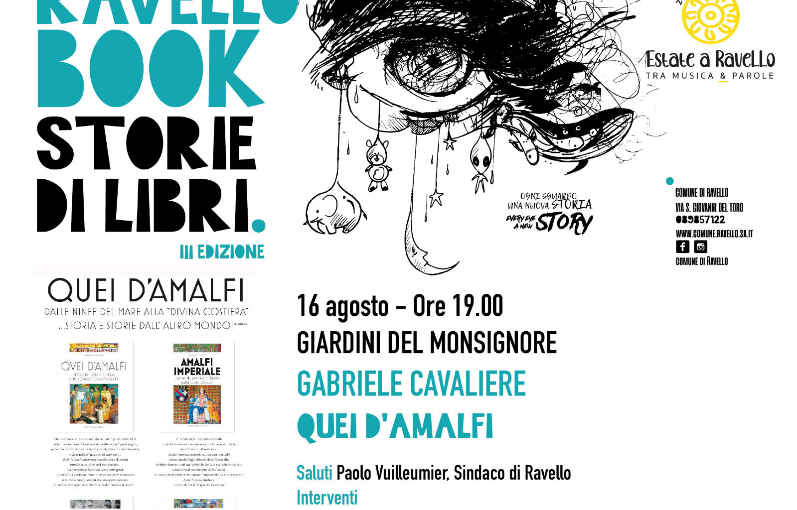Cultura. A Ravello Book, Gabriele Cavaliere e "Quei d'Amalfi"