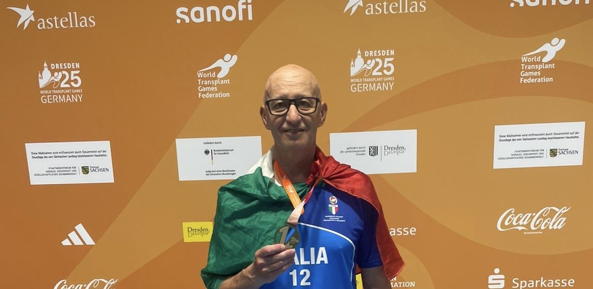 Un oro mondiale che è un «inno alla vita», l'impresa di Roberto Zausio ai World Transplant Games - Varesenoi.it