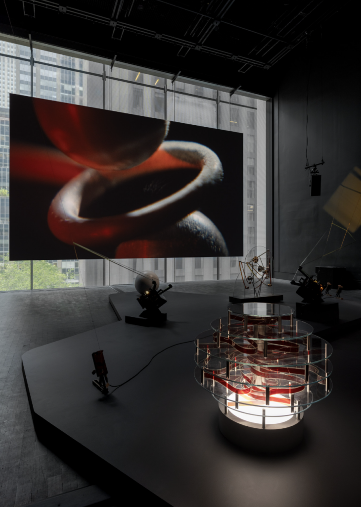 Rosa Barba. The Ocean of One's Pause, installation view, MoMa. Photo Jonathan Dorado