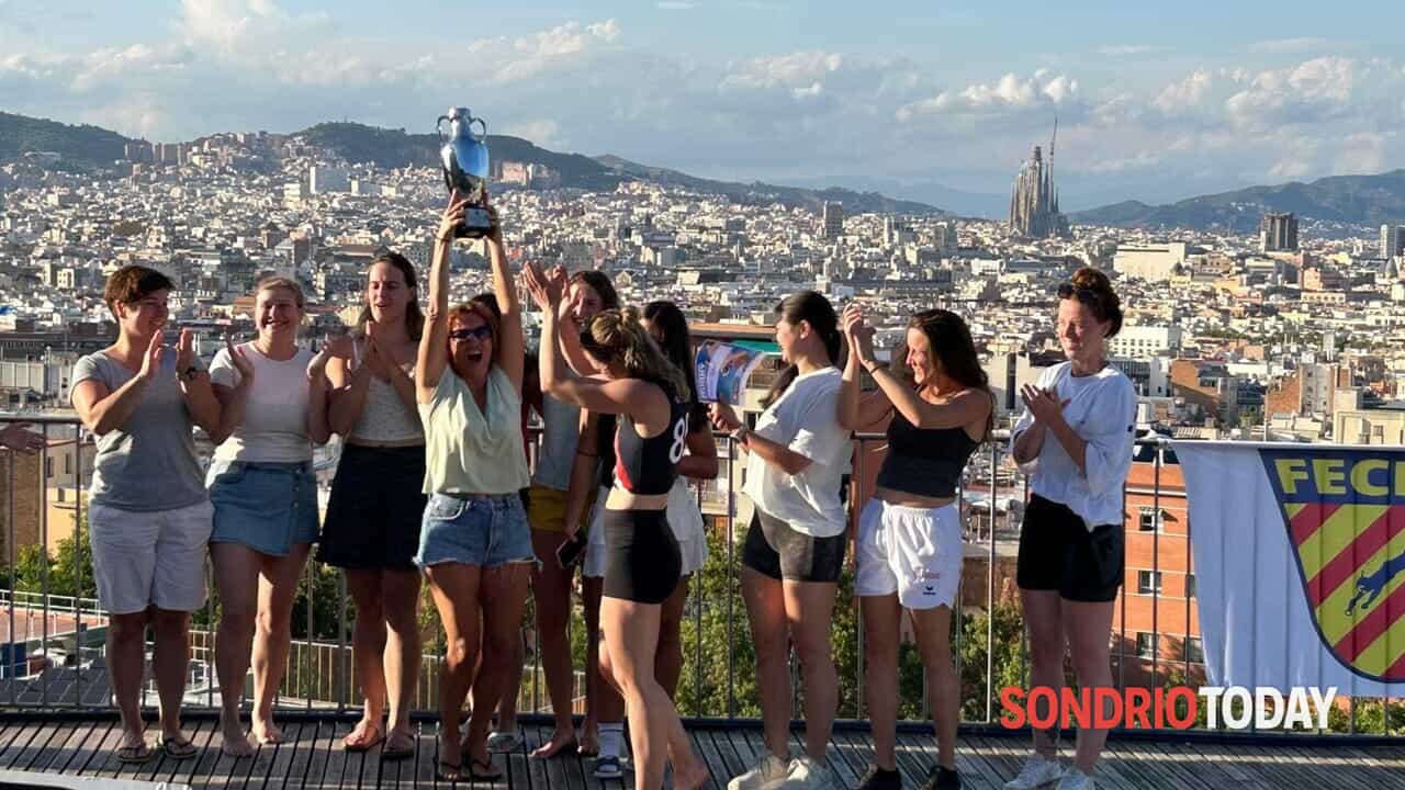 il Valtellina Sub trascina l'Italia alla vittoria a Barcellona