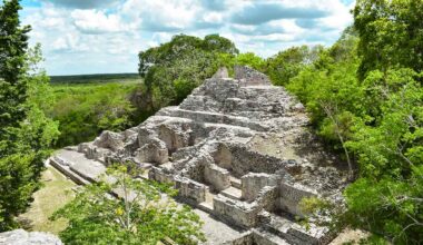 il segreto in una stalagmite nello Yucatán