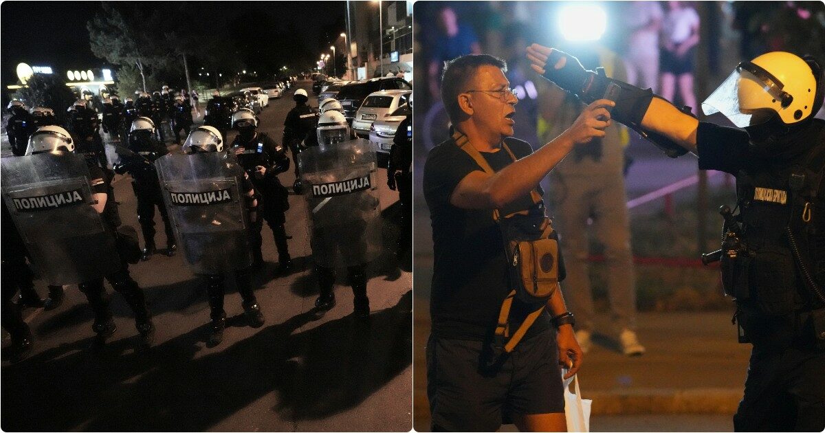 arrestate 18 persone dopo scontri a Belgrado e altre città